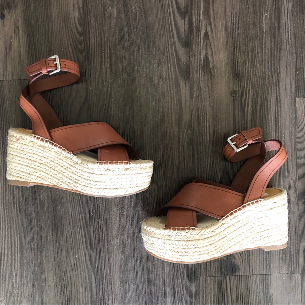 NEW Dolce Vita Carrie Wedge Espadrille Sandals